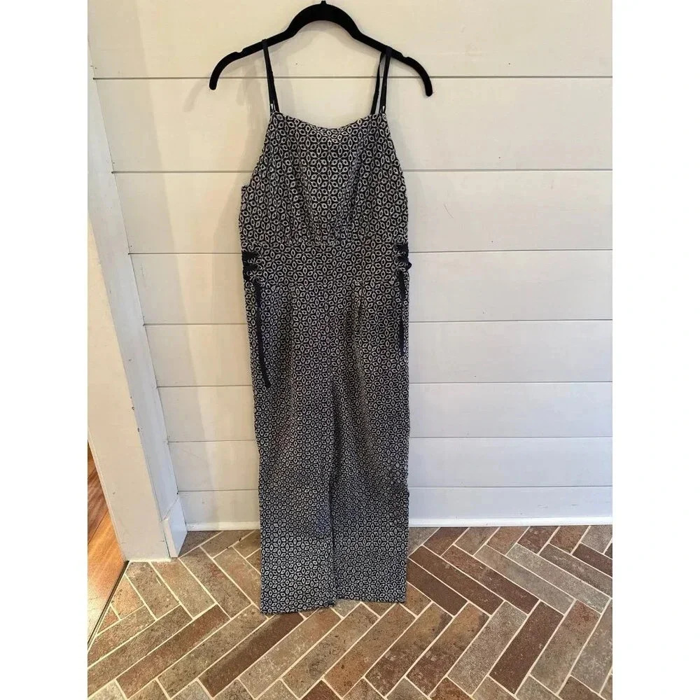 Anthropologie Lenon Embroidered Jumpsuit size S‎ NWT
